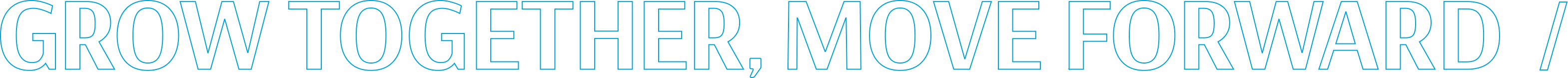 GROW TOGETHER, MOVE FORWARD